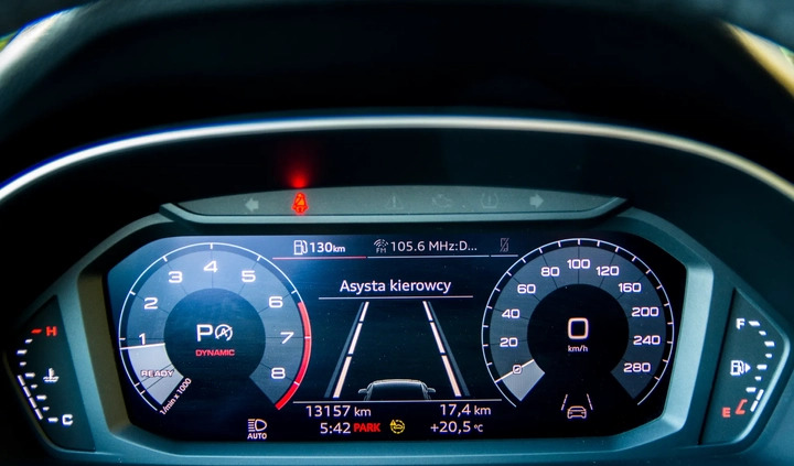 Audi Q3 cena 136500 przebieg: 17000, rok produkcji 2021 z Głuchołazy małe 704